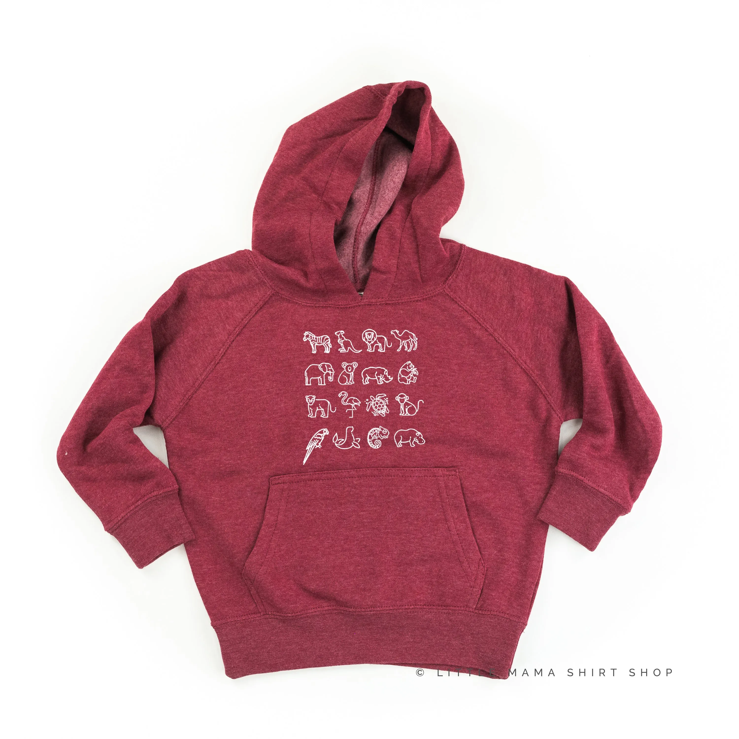 4x4 ZOO ANIMALS - Child Hoodie