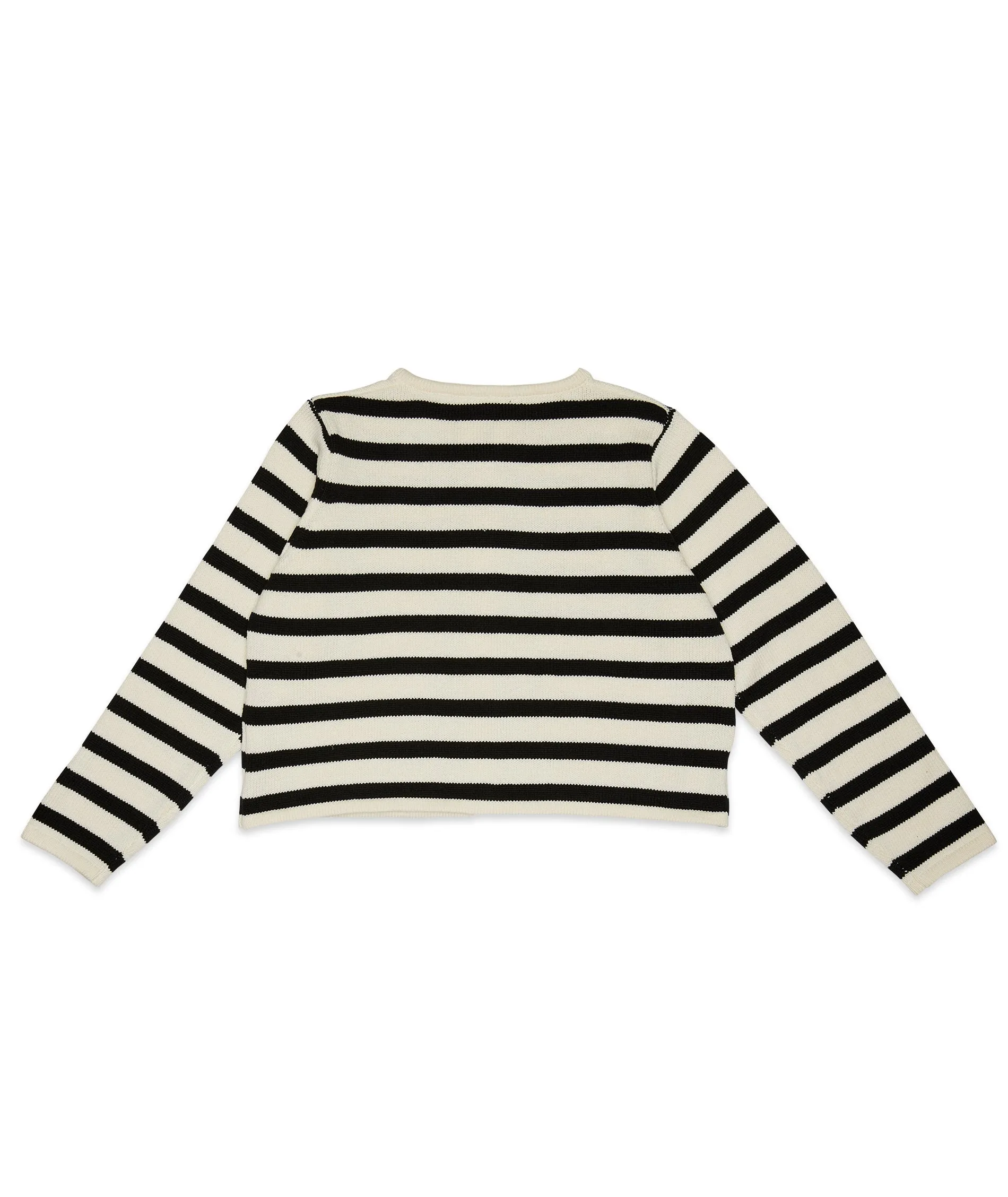 8apart Women Monika Striped Cardigan