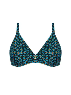 Antigel Swimwear by Lise Charmel - La Vagabonde Halter Underwired Bikini Top Pois Soleil