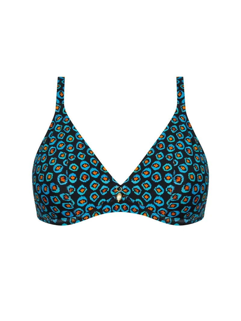 Antigel Swimwear by Lise Charmel - La Vagabonde Halter Underwired Bikini Top Pois Soleil