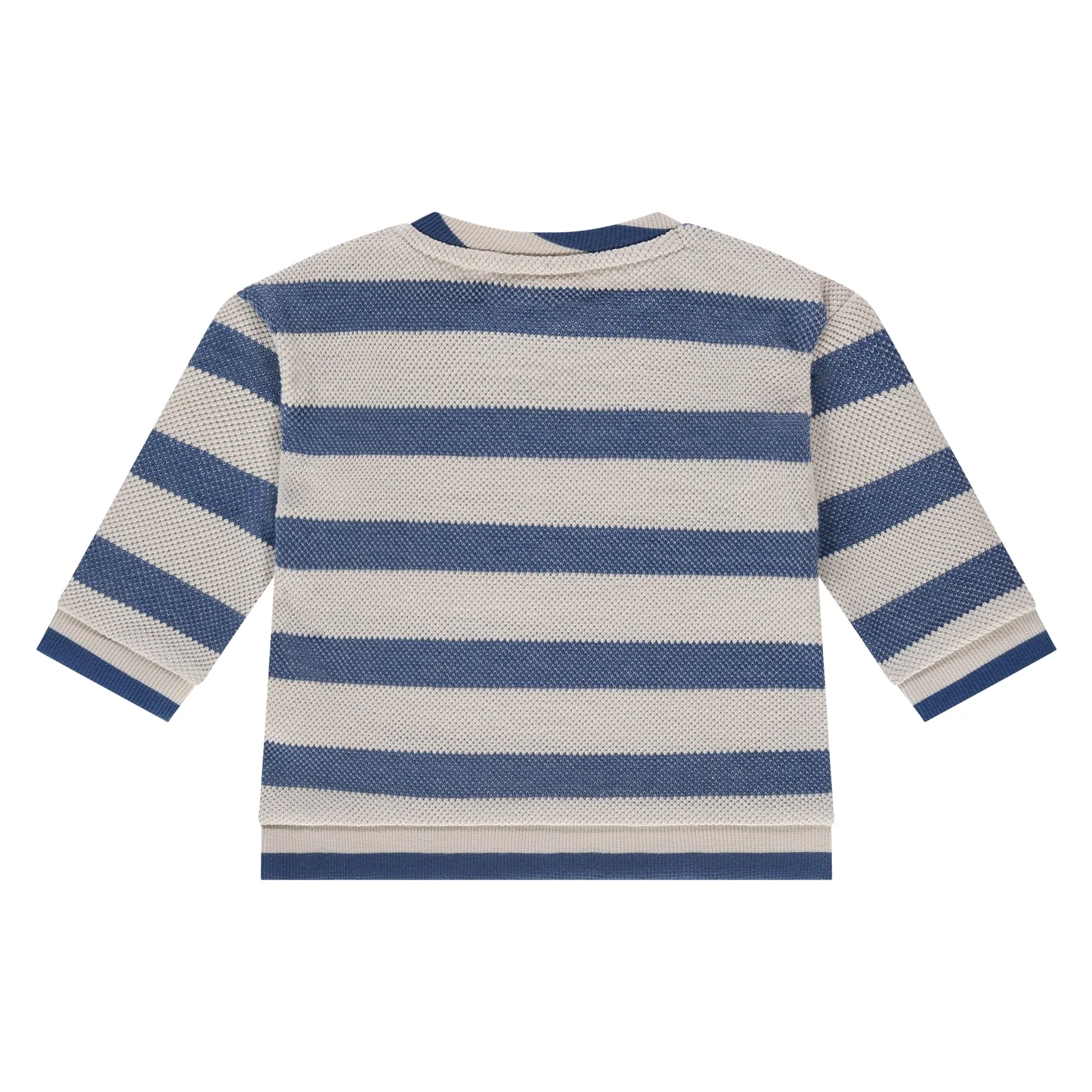 baby boys sweat shirt - bone