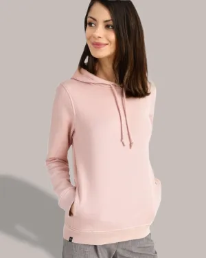 BAC W34B ― Weicher Damen Bio-Baumwolle Hoodie - Soft Pink Rosé