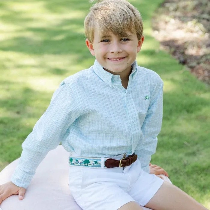 Bailey Boys Roscoe Button Down Shirt, Laurel