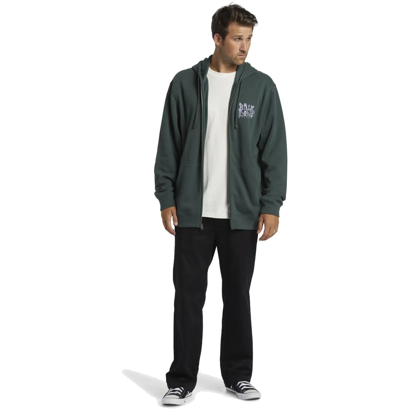Billabong Mens Short Sands Zip Up Hoodie