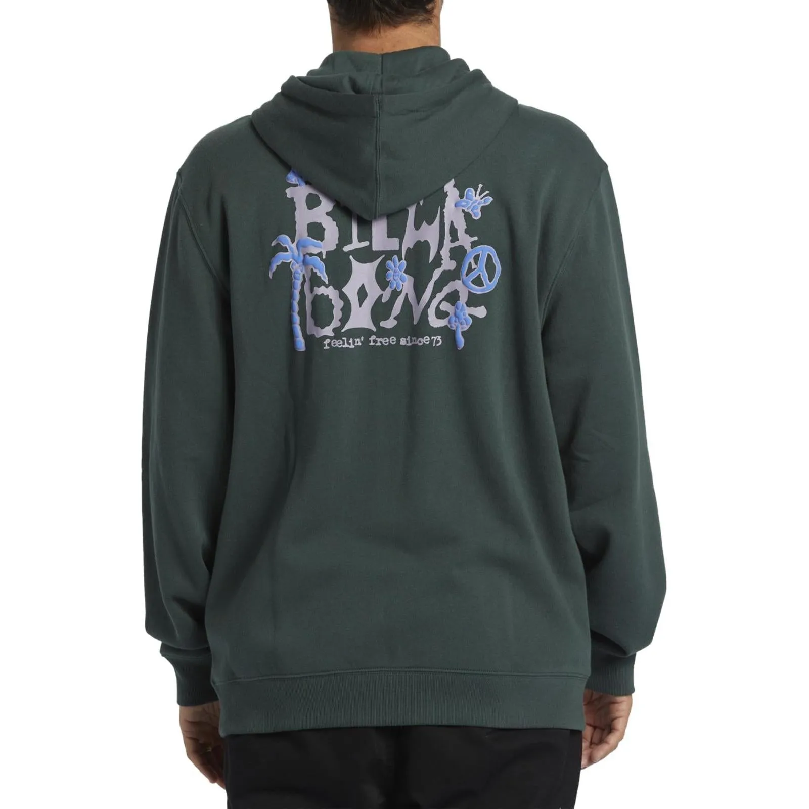 Billabong Mens Short Sands Zip Up Hoodie