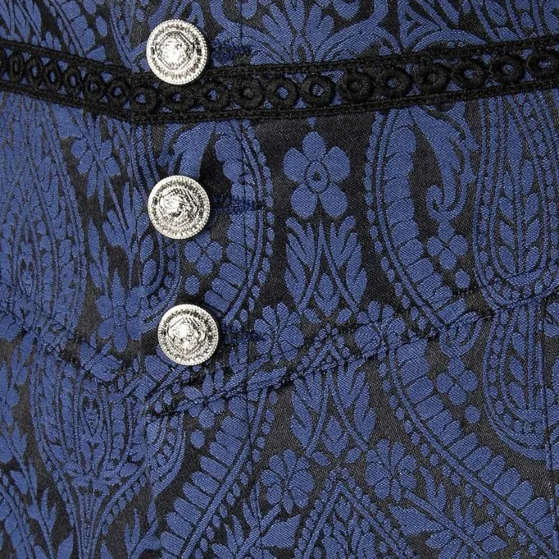 Blue Steampunk pants