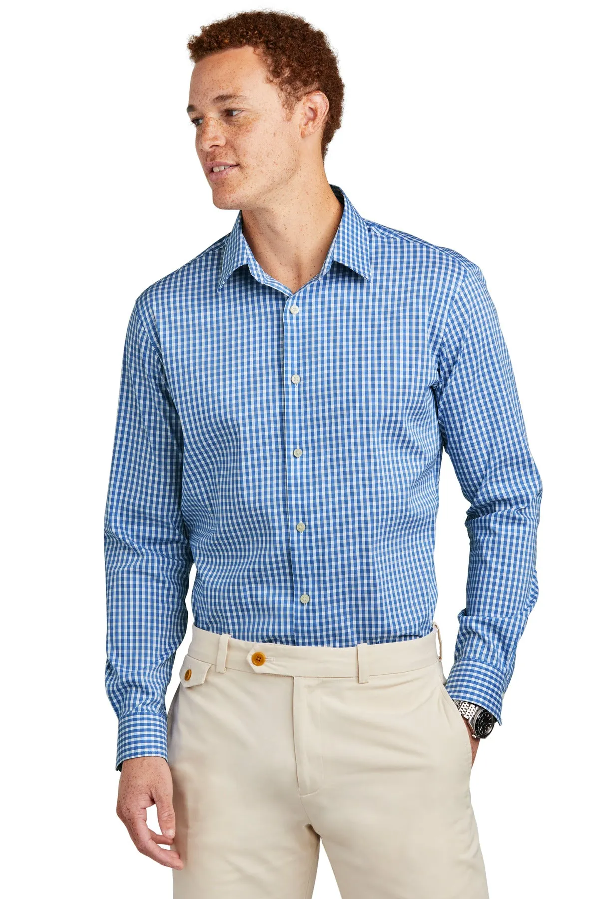 Brooks Brothers® Tech Stretch Patterned Shirt BB18006