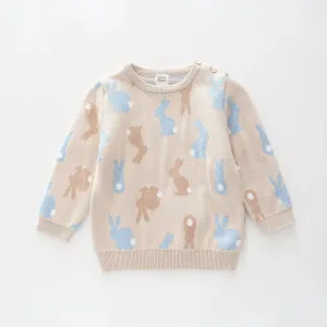 Bunny Knit Pullover