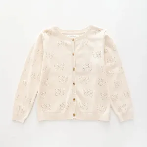 Butterfly, Junior Girls Knit Cardigan