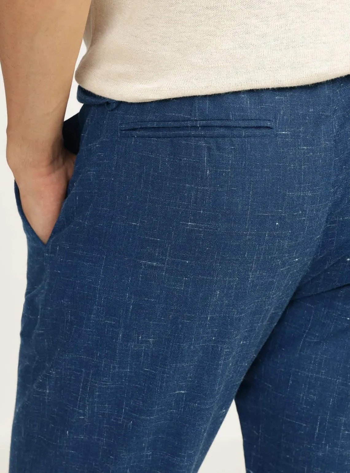 Cerulean Triblend Trouser