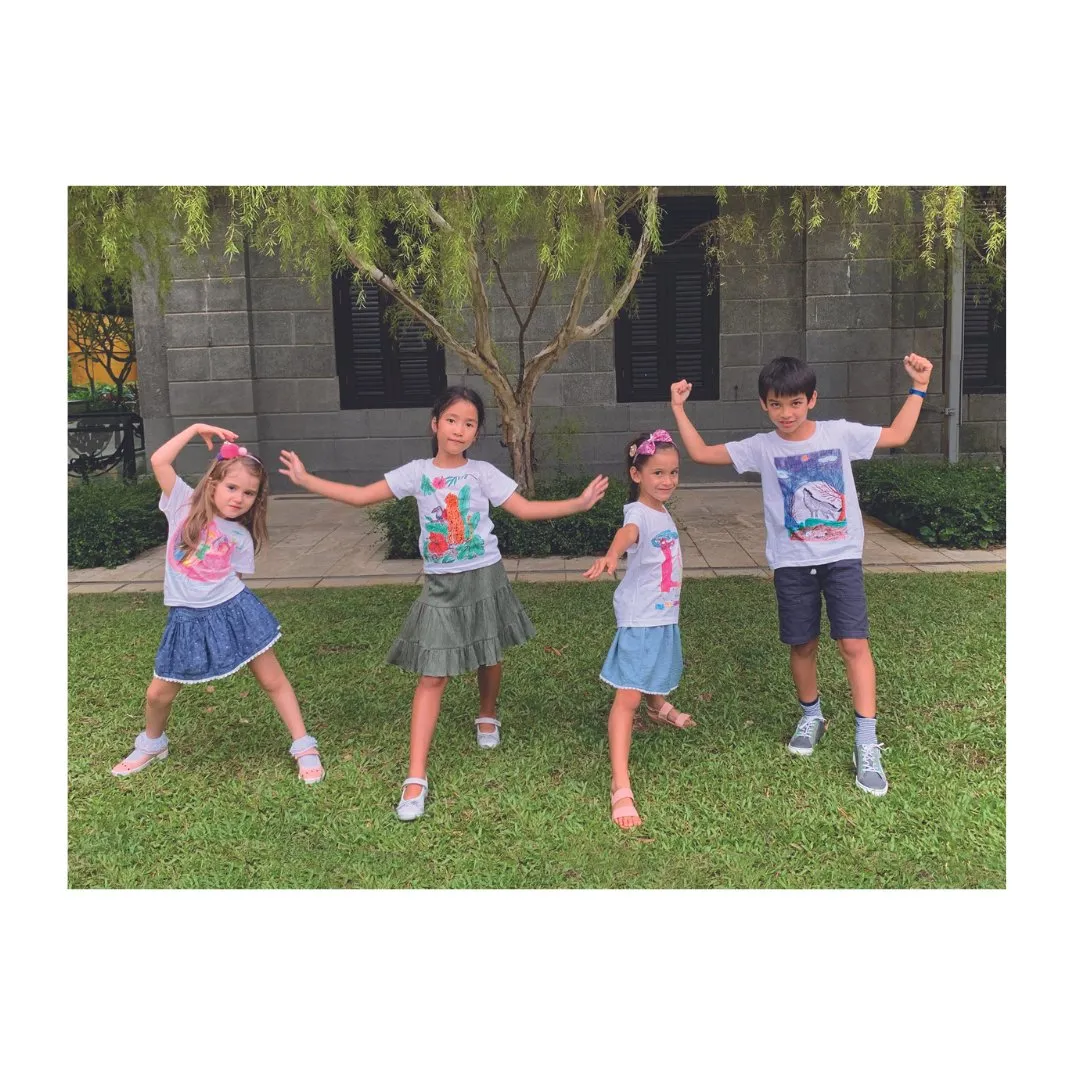 Dancing Flamingos - DIY Color-it-ful T-shirts