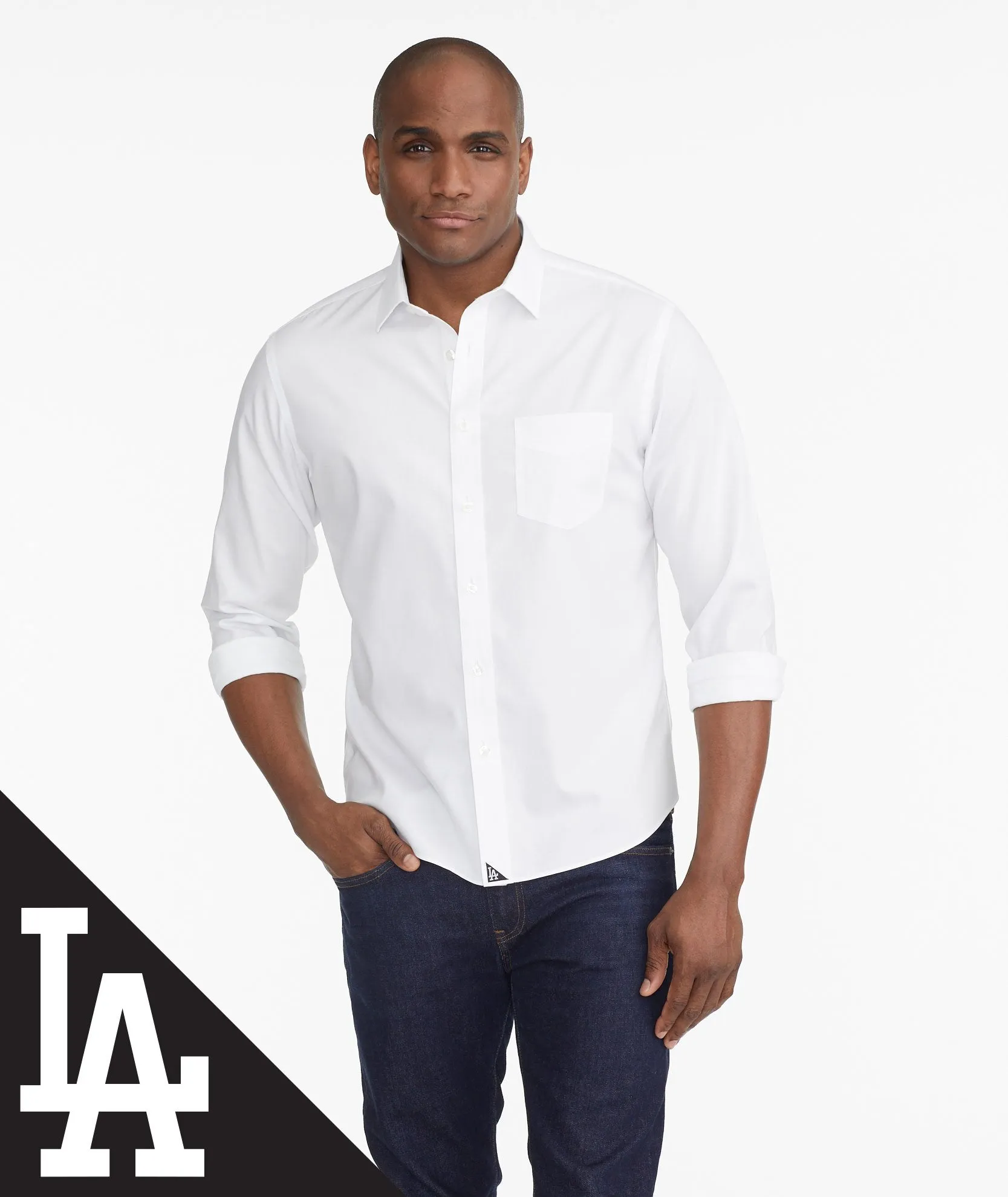 Dodgers Signature Series Button-Down