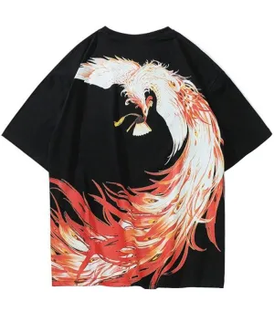 Dragon T-Shirt Flaming Phoenix