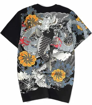 Dragon T-Shirt Koi