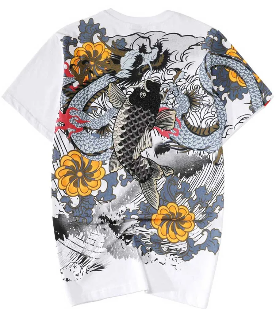 Dragon T-Shirt Koi