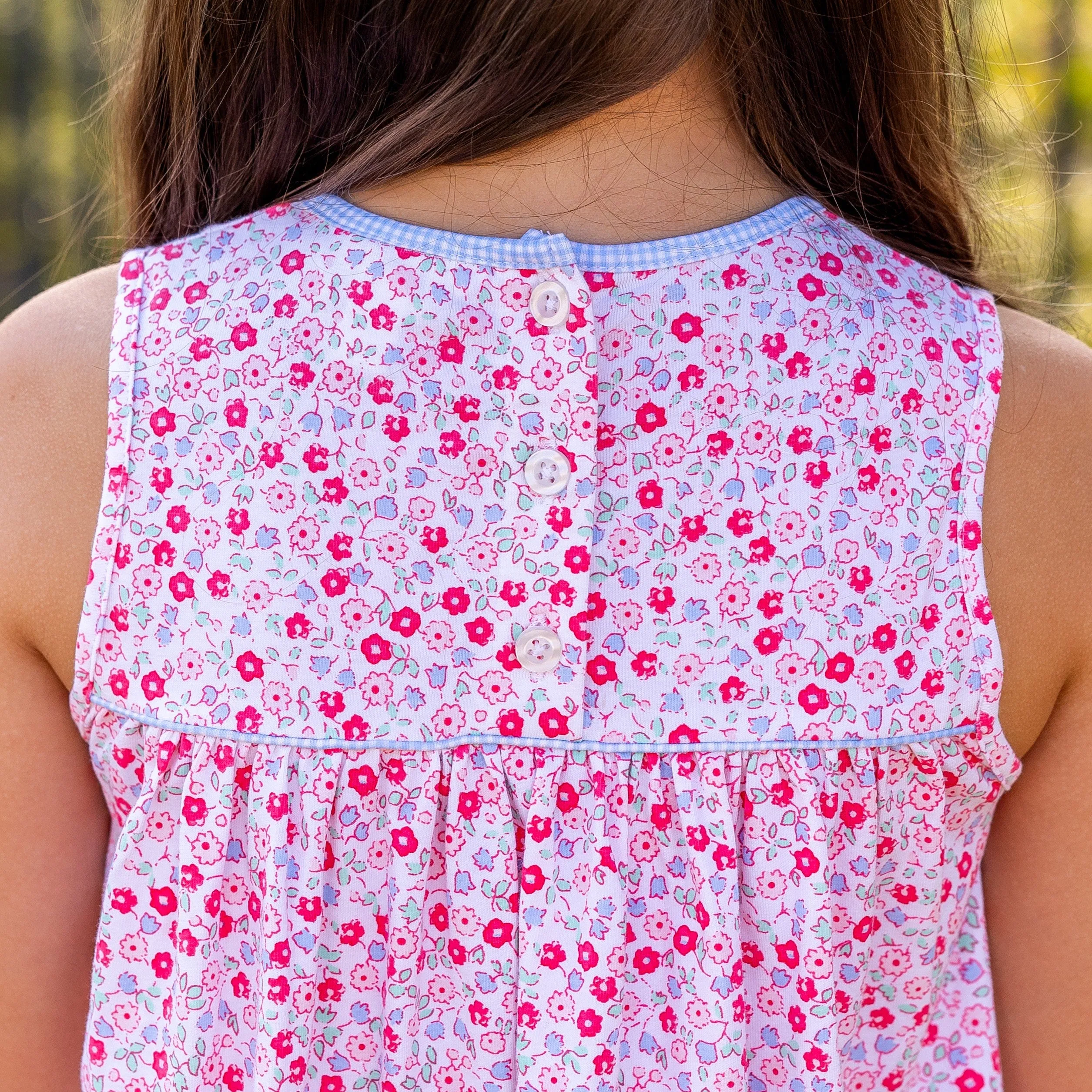 Francie Girls Short Set - Rosemary Floral