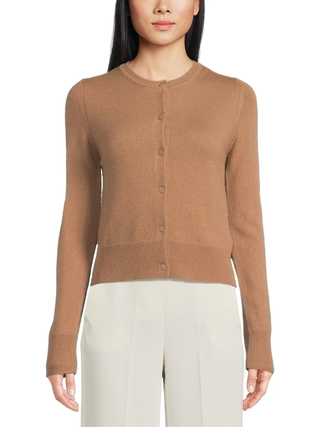 Graphic Wool and Cashmere Cardigan