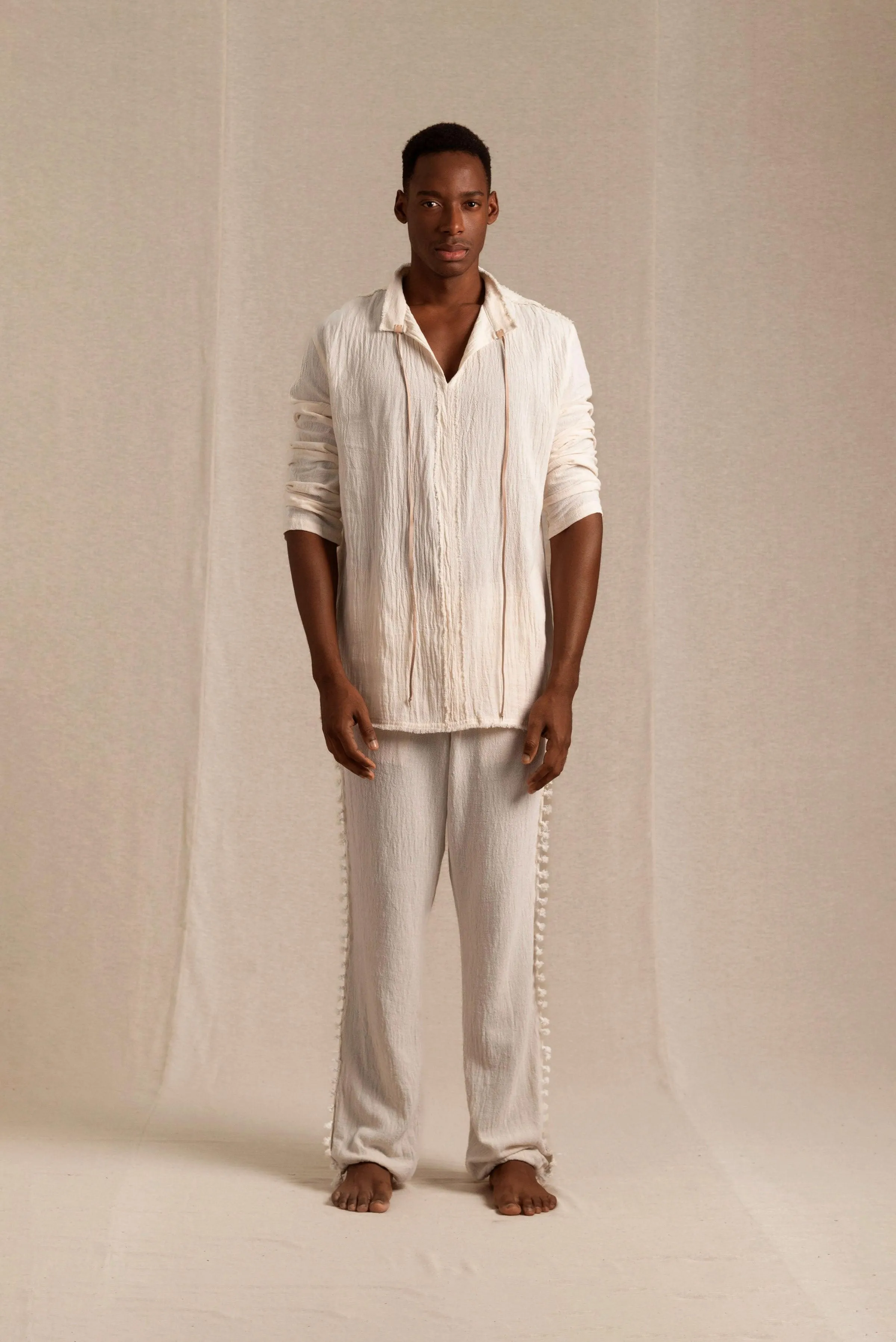 HAAB PANTS - NATURAL