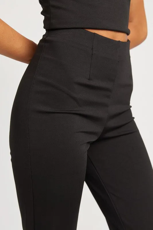 High Waist Flare Pants