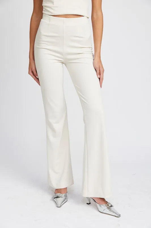 High Waist Flare Pants