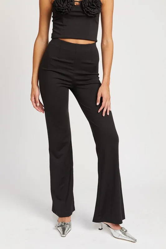 High Waist Flare Pants