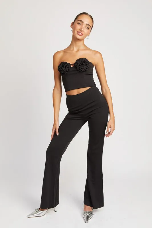 High Waist Flare Pants