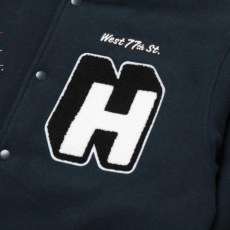 HUF X MILES DAVIS PANGAEA VARSITY JACKET