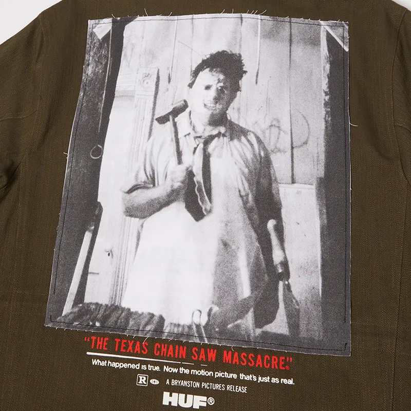 HUF X TEXAS CHAINSAW MASSACRE M64 MILITARY JACKET