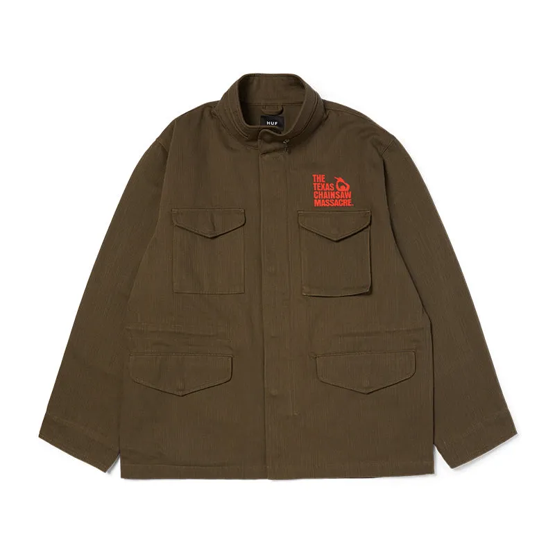 HUF X TEXAS CHAINSAW MASSACRE M64 MILITARY JACKET