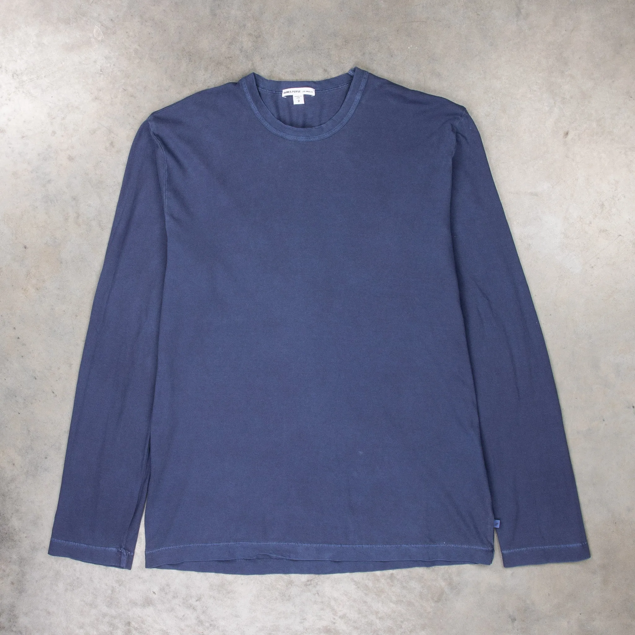 James Perse Long Sleeve Crew Neck Sea Captain