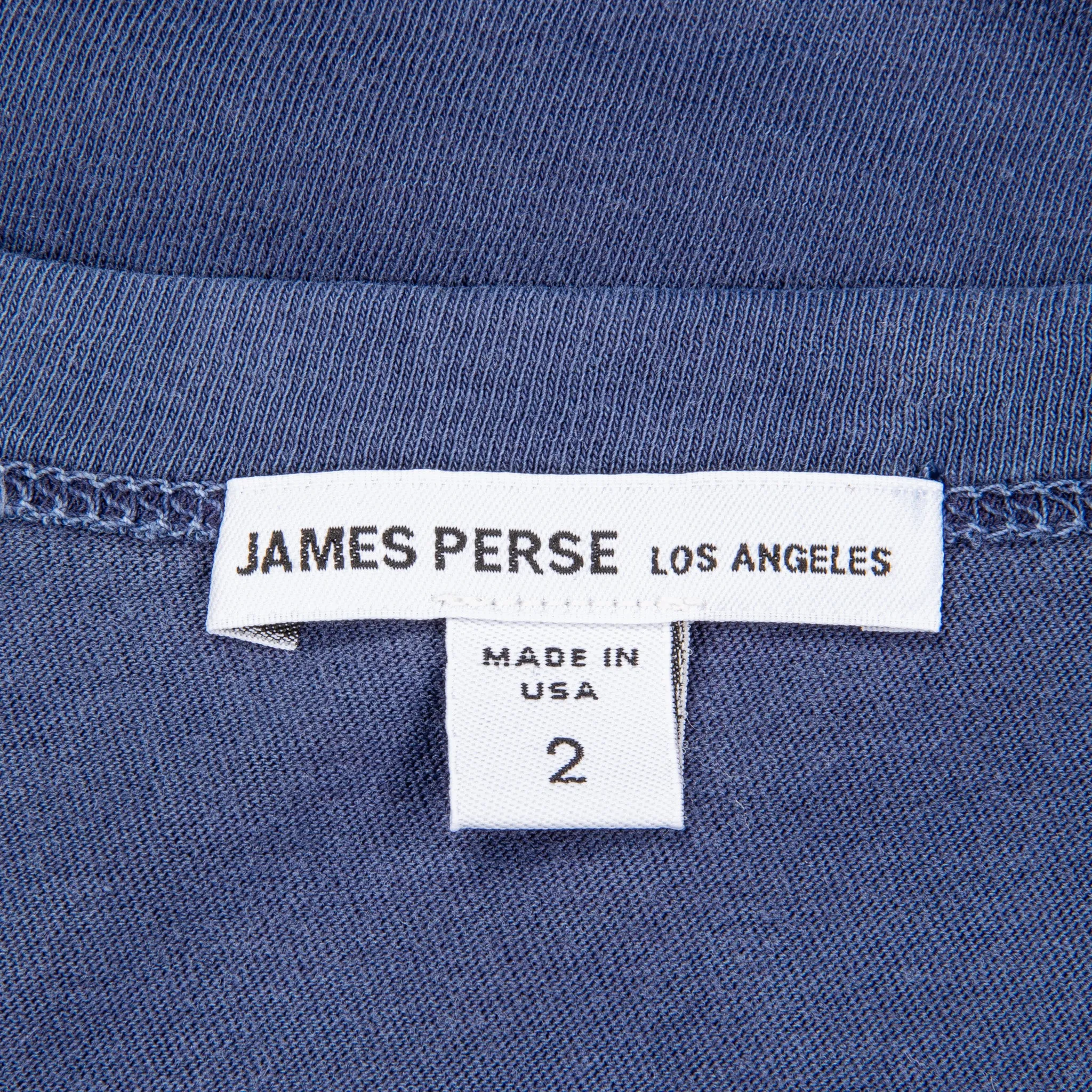 James Perse Long Sleeve Crew Neck Sea Captain