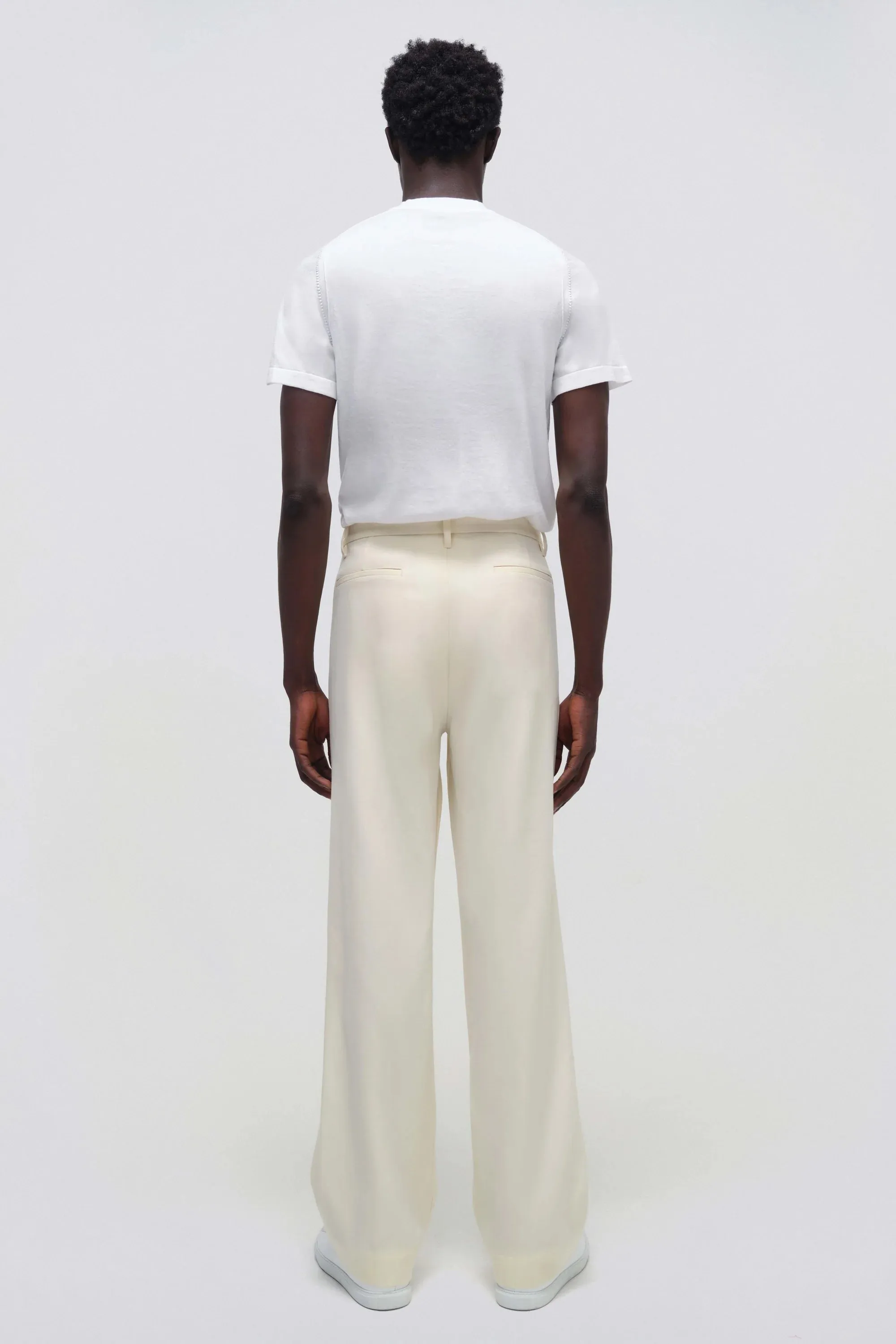Kellyn Short Sleeve Crewneck-Ivory