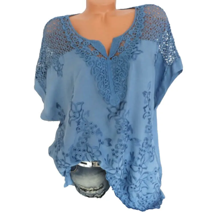lace Loose T-shirt