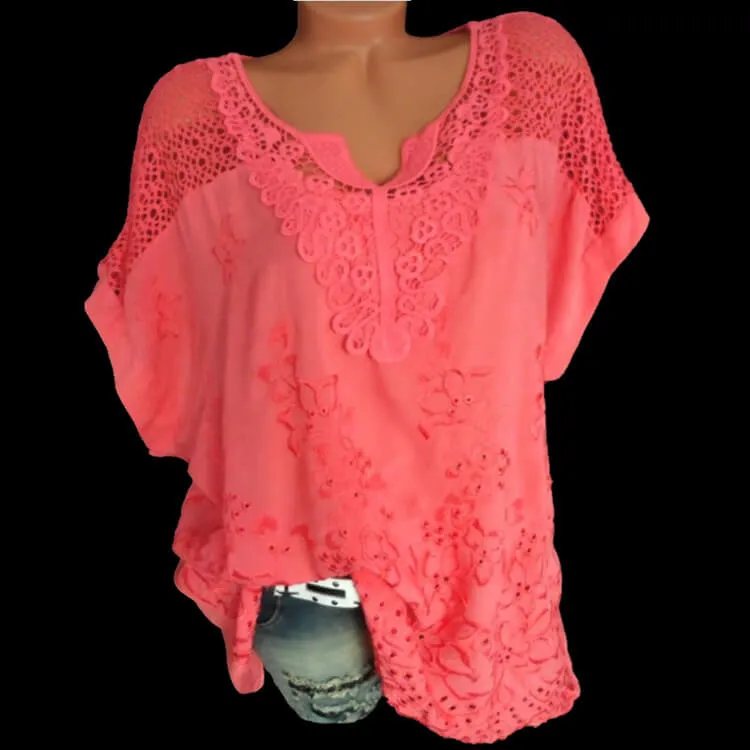 lace Loose T-shirt