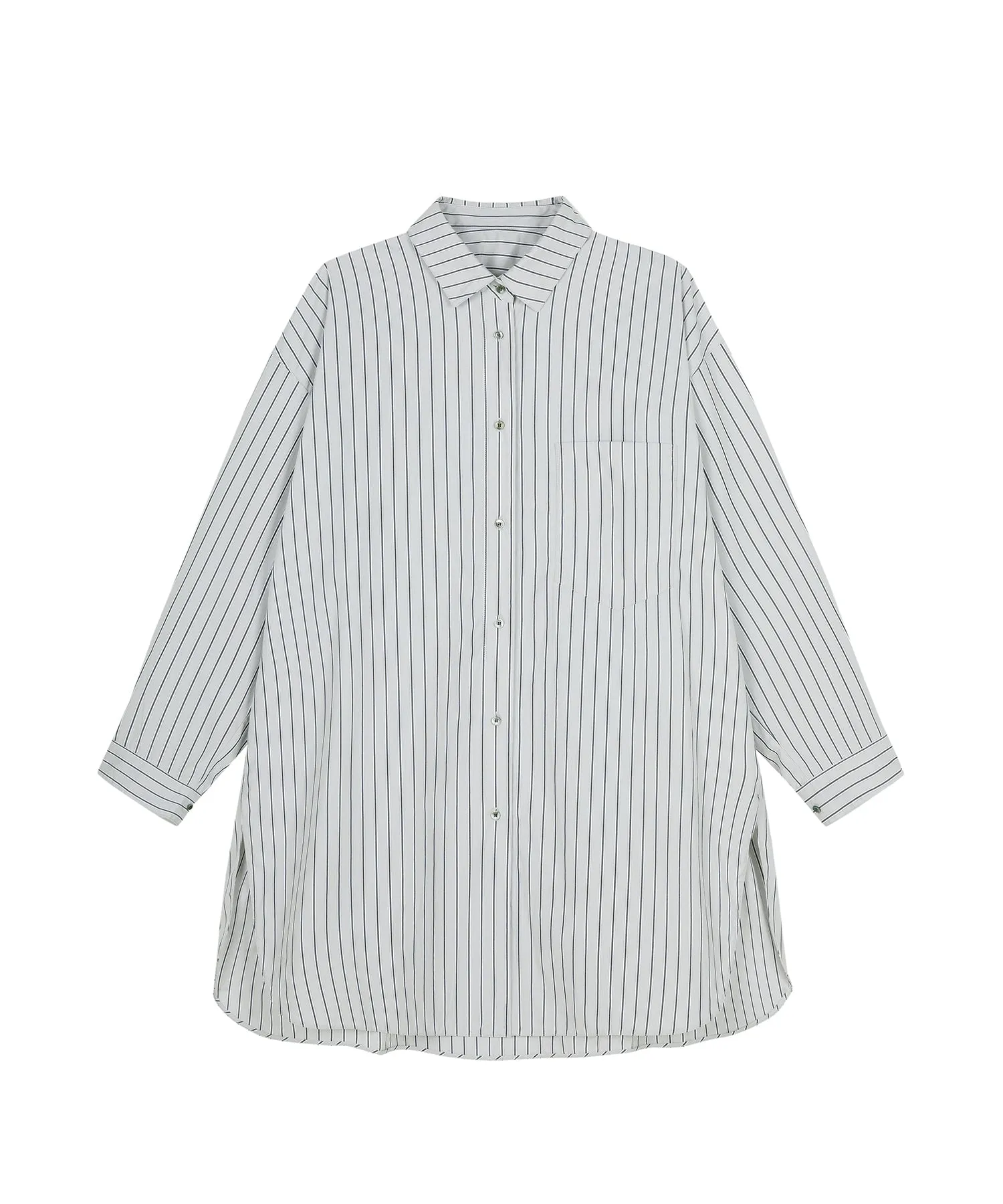 Luxury Oversized Striped Shirt