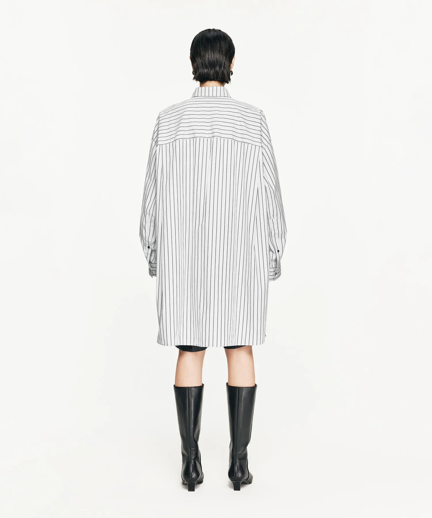 Luxury Oversized Striped Shirt