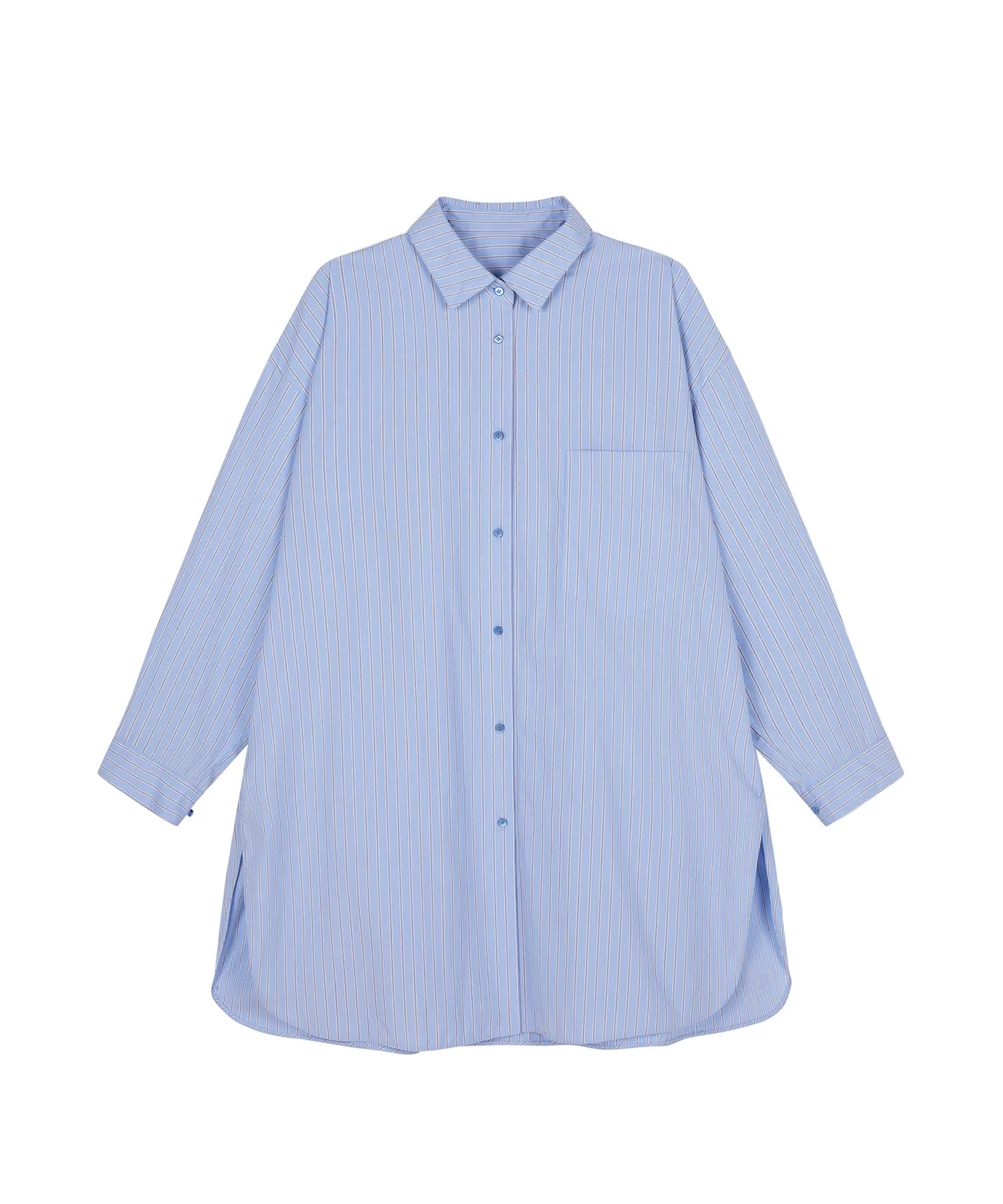 Luxury Oversized Striped Shirt
