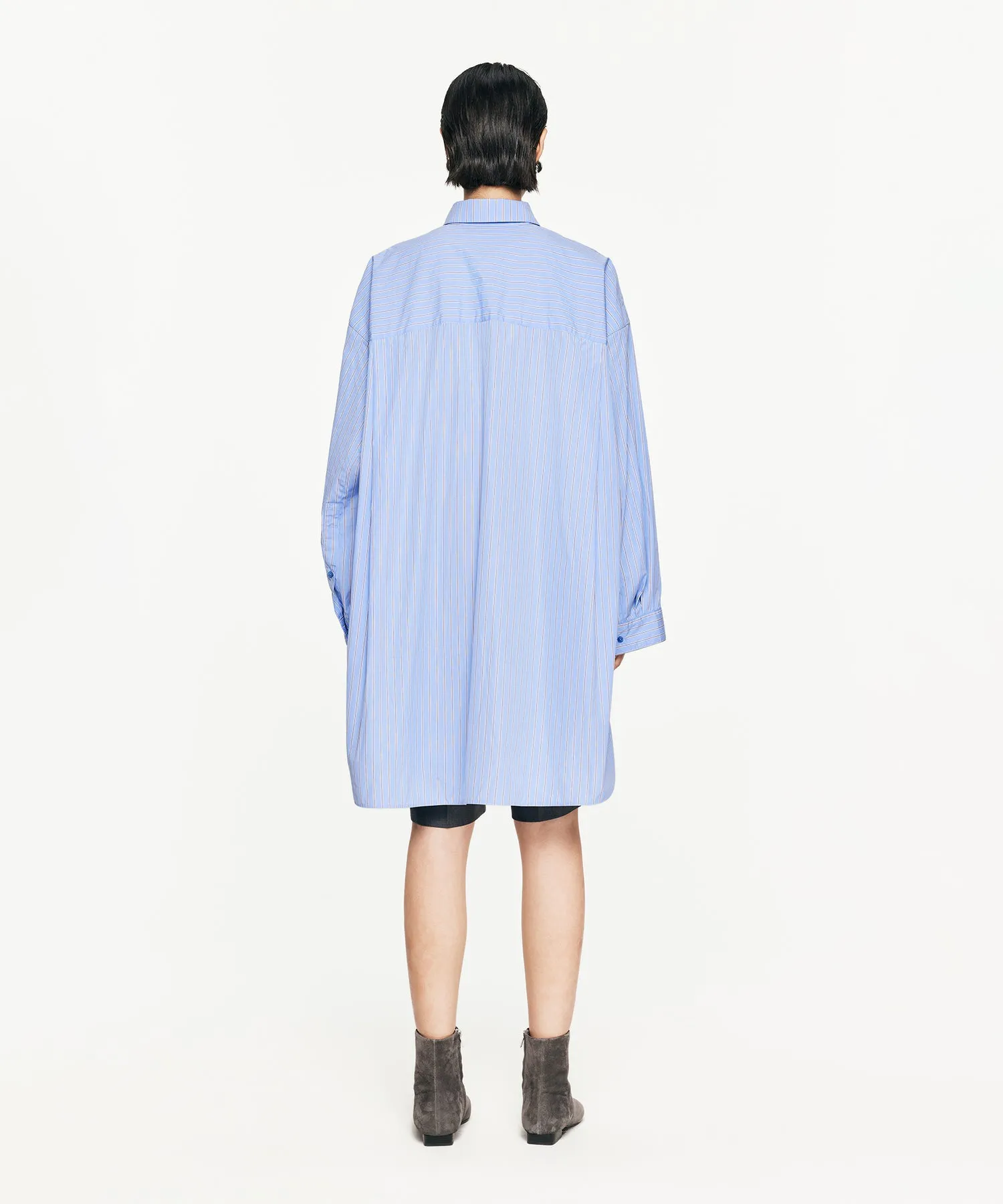 Luxury Oversized Striped Shirt