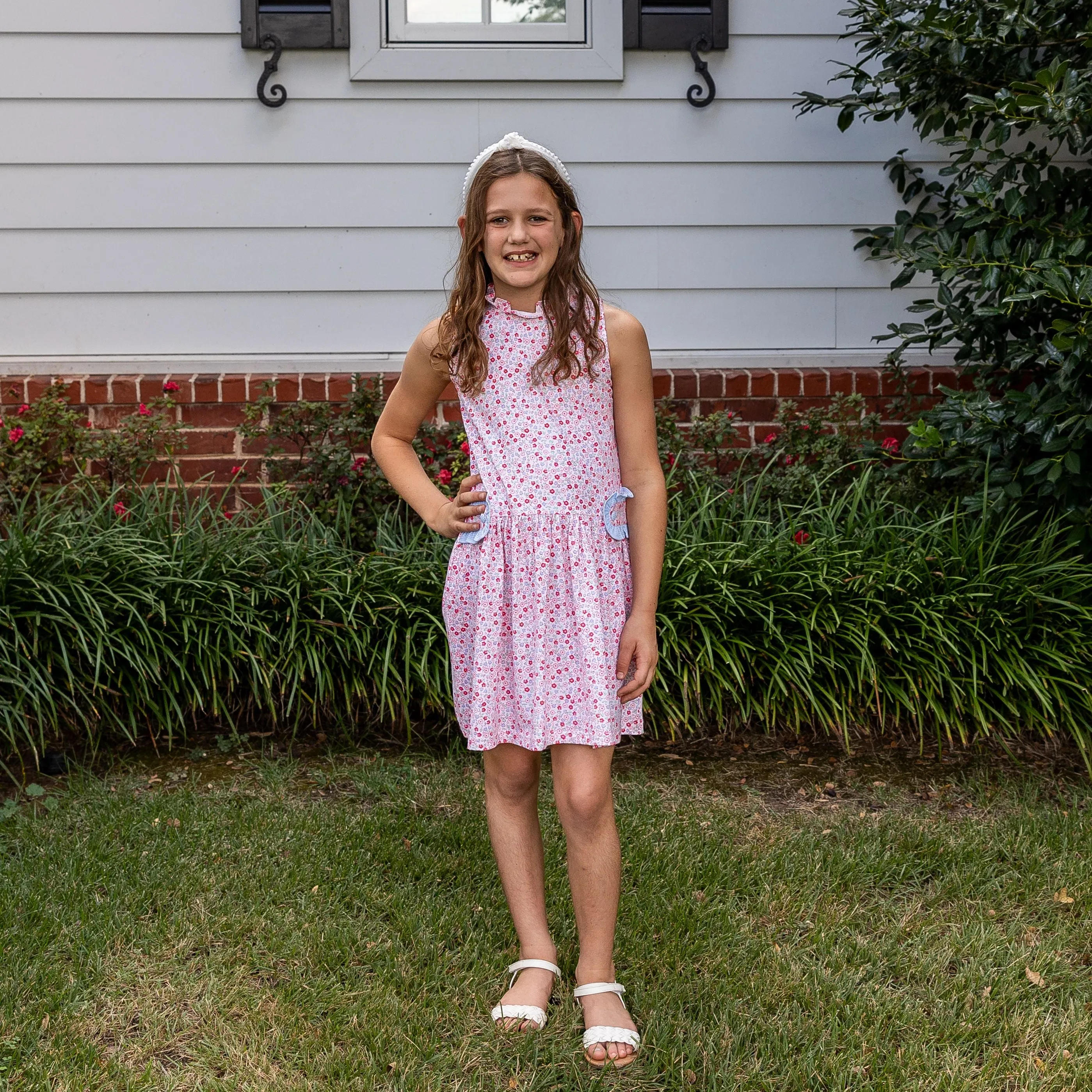 Maeve Girls Dress - Rosemary Floral