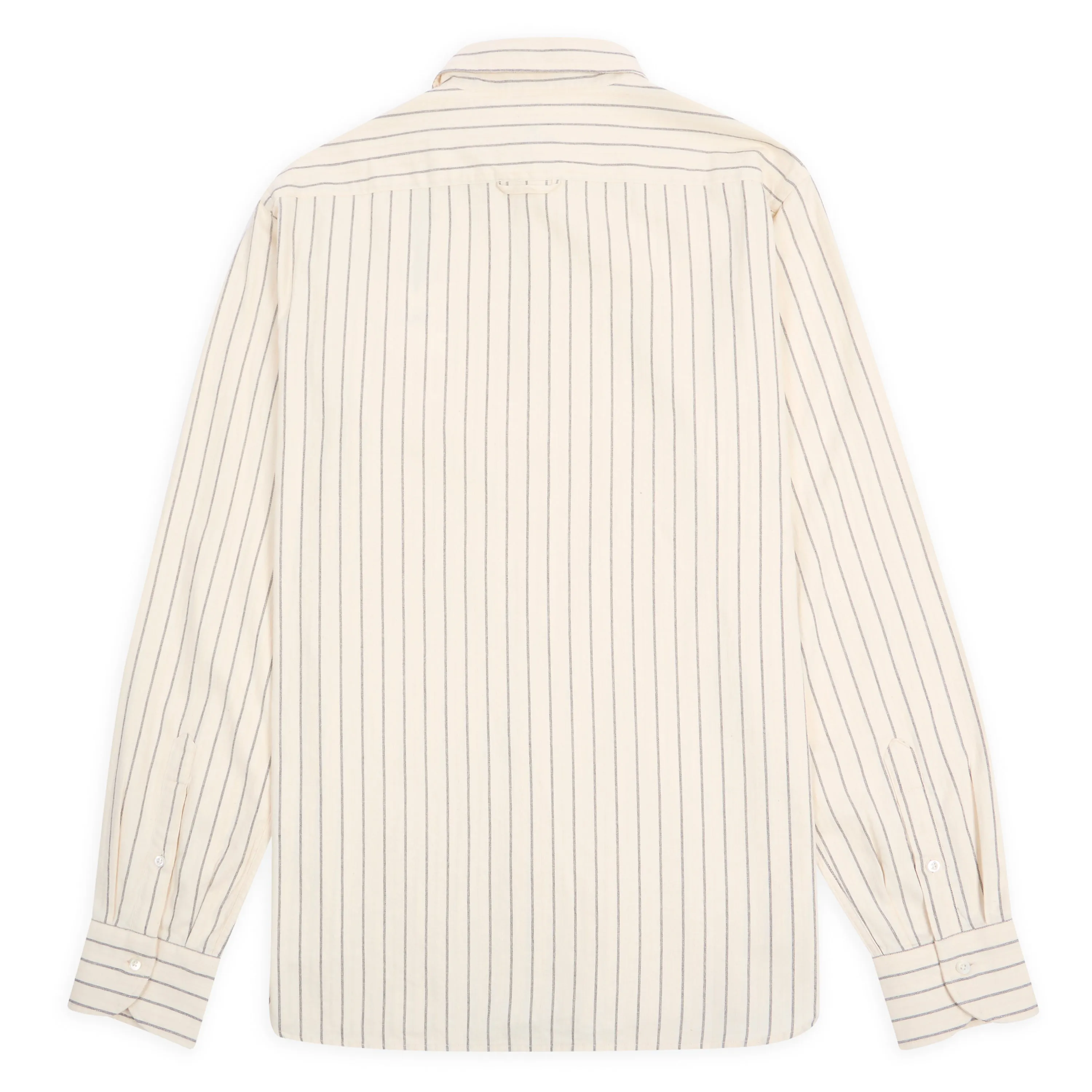 Matte Shirt - Melange Grey Stripe