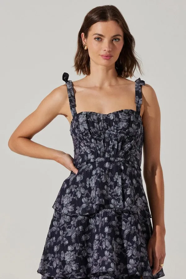 Mellorie Floral Tiered Maxi Dress