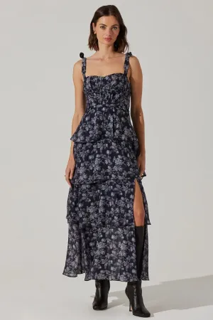 Mellorie Floral Tiered Maxi Dress