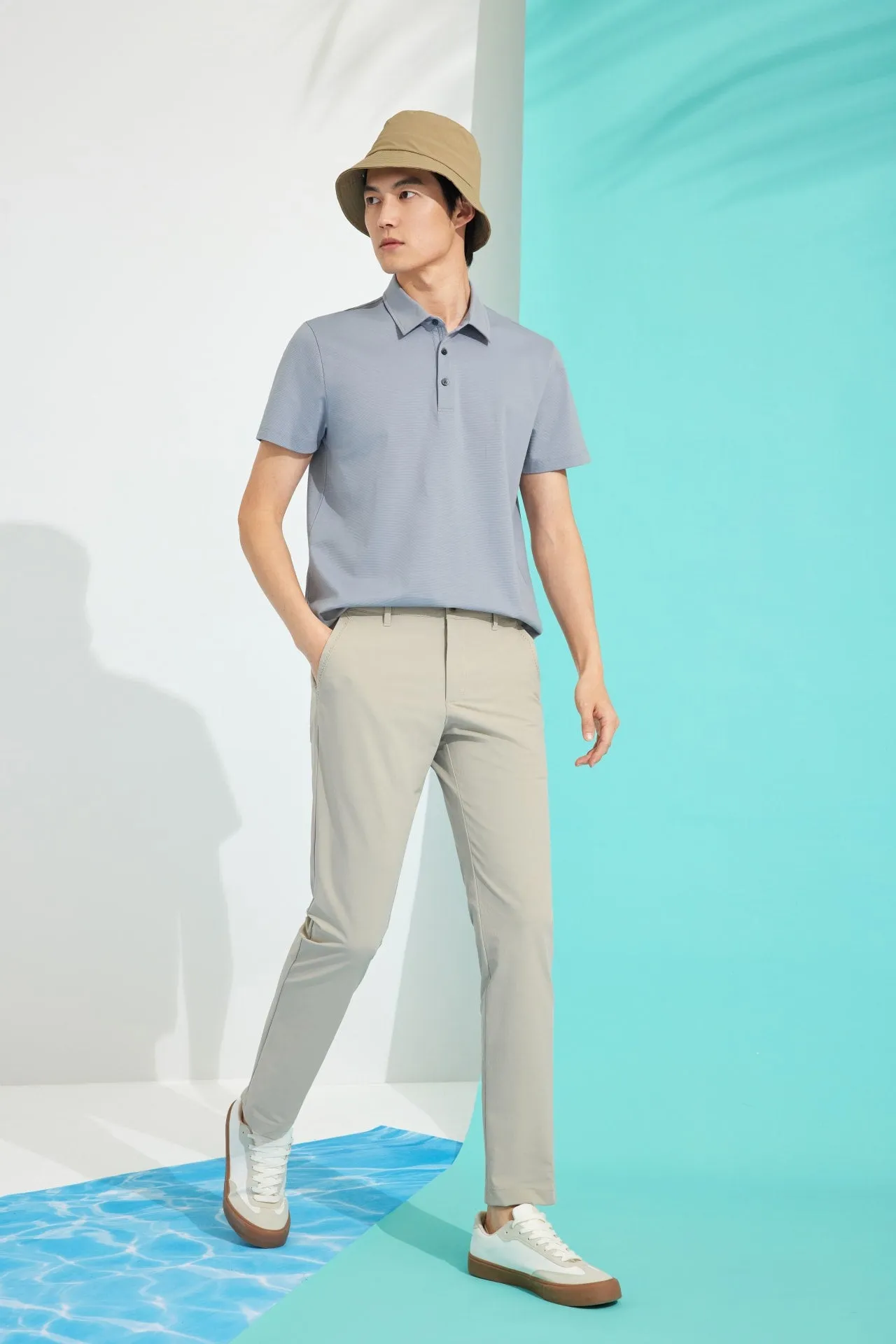 Mercerized Cotton Pique Polo
