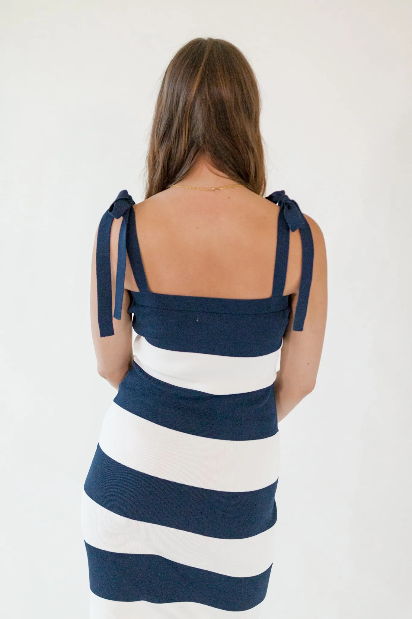 Monse Striped Knit Dress
