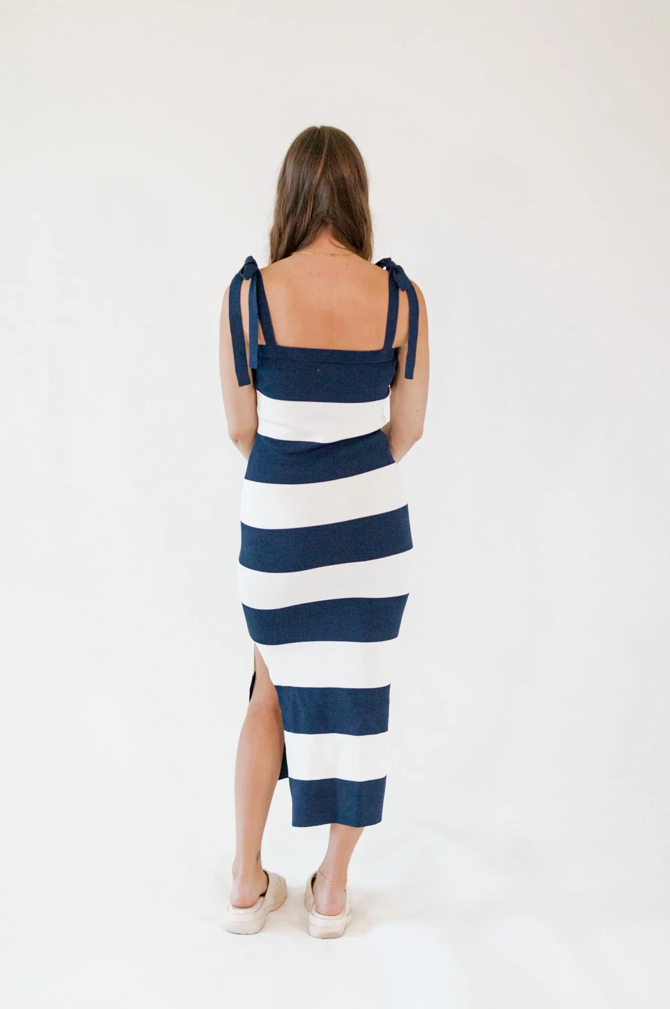 Monse Striped Knit Dress
