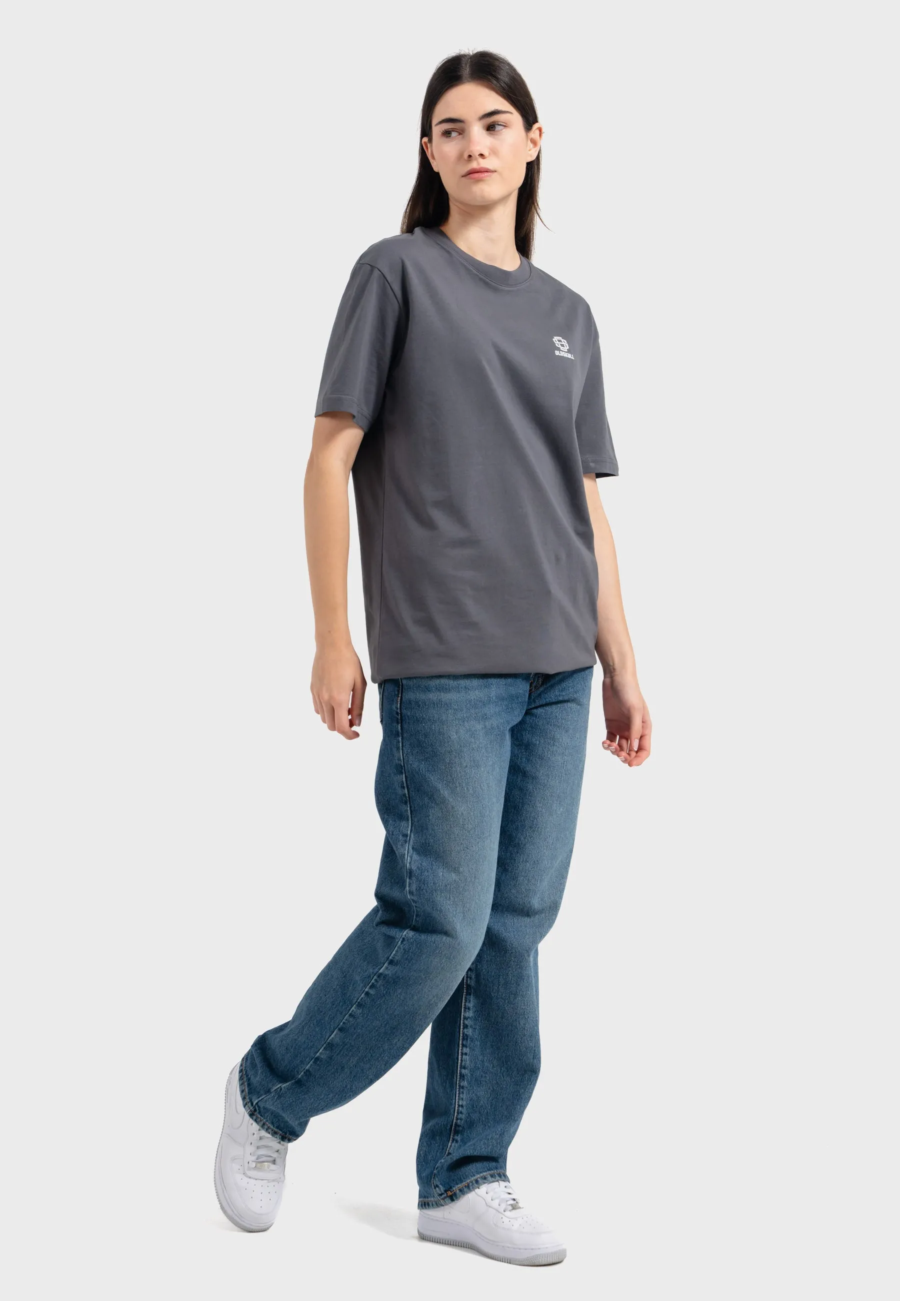 Oldskull Iconic Logo T-Shirt Dark Grey