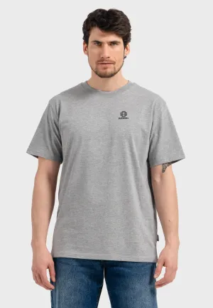 Oldskull Iconic Logo T-Shirt Heather Grey