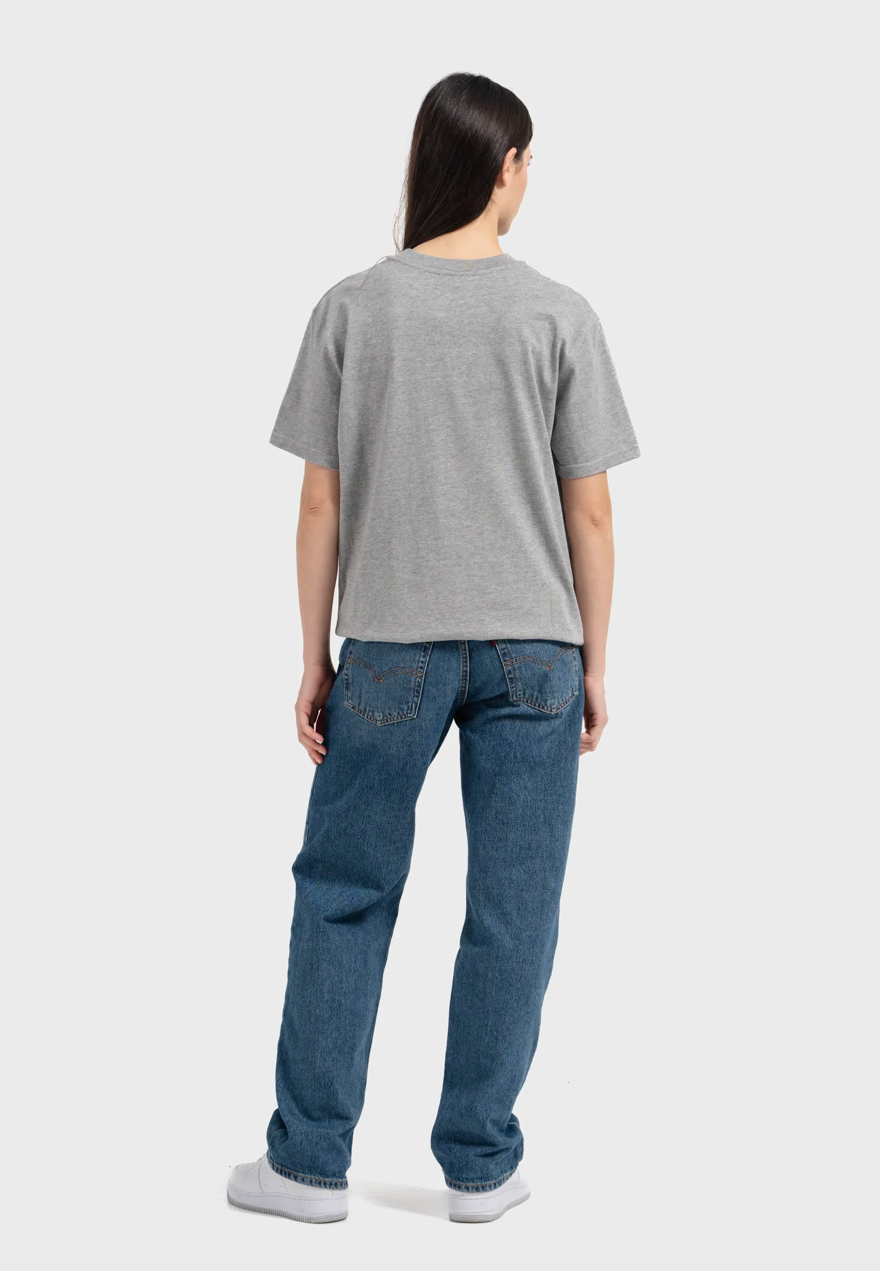 Oldskull Iconic Logo T-Shirt Heather Grey