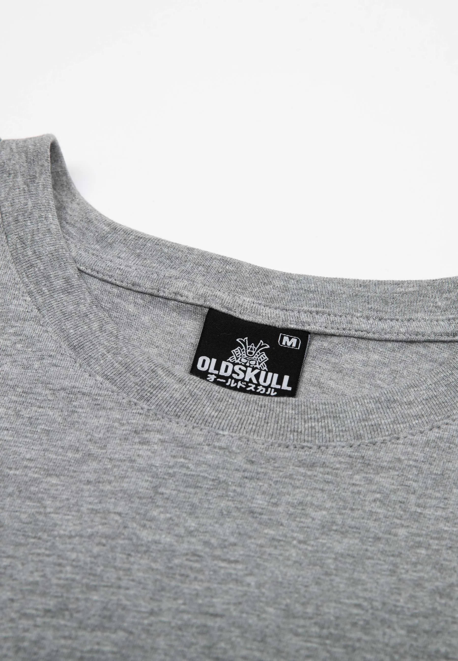 Oldskull Iconic Logo T-Shirt Heather Grey