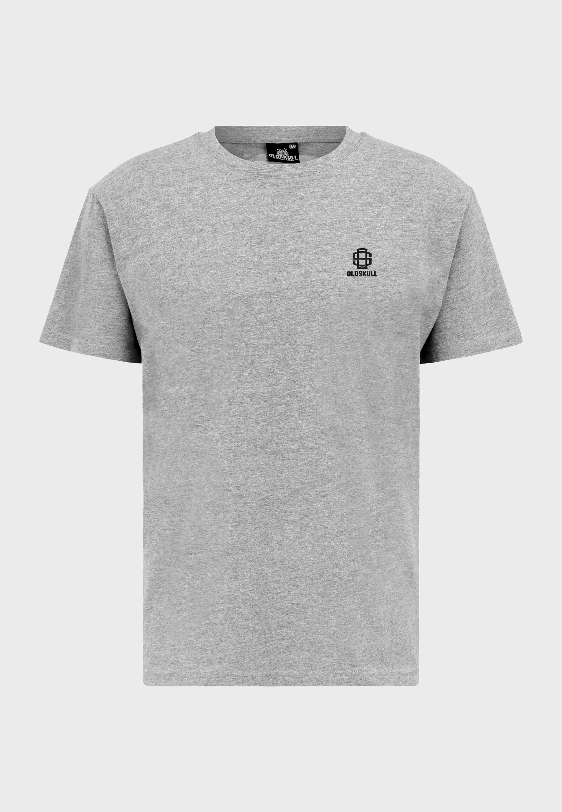 Oldskull Iconic Logo T-Shirt Heather Grey